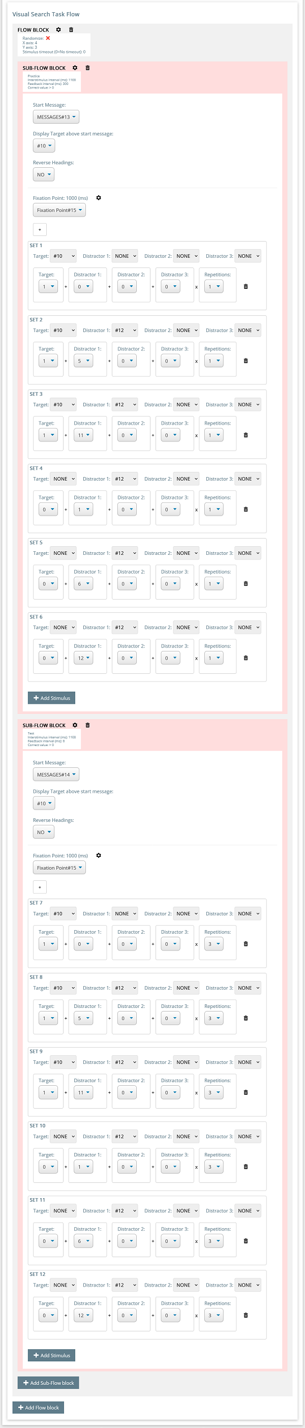 Build a Visual Search Task in 30 seconds step 6